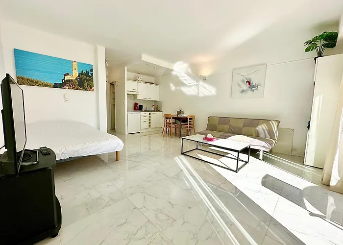 Alexendre 3 Elegant Studio Centre Cannes Proche Palais Des Festivals
